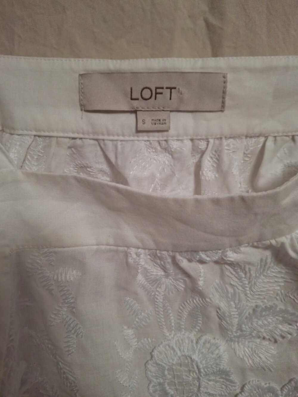 LOFT Tank Top Brown Size S - Picture 2 of 3